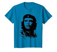 Che Guevara Rebel Cuban Camiseta Guerrilla Revolution Camiseta, Niños, Zafiro, 10 años
