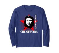 Che Guevara Rebel Signature Guerrilla Icon Revolution Manga Larga