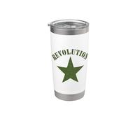 Che Guevara Revolucion Cuba Guerrillero Icono Comunismo Vaso térmico de acero inoxidable de doble pared