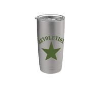 Che Guevara Revolucion Cuba Guerrillero Icono Comunismo Vaso térmico de acero inoxidable de doble pared