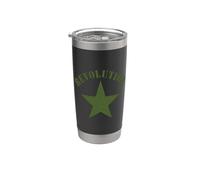 Che Guevara Revolucion Cuba Guerrillero Icono Comunismo Vaso térmico de acero inoxidable de doble pared