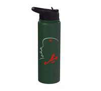Che Guevara Shirt Rebel Cuban Shirt Guerrilla Revolution Stainless Steel Insulated Water Bottle