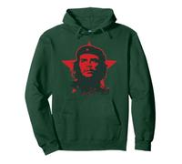 Che Guevara Sudadera El Che Revolución Rebelde Verde Militar Sudadera con Capucha