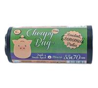 Cheapy Bag Basic - Sobres negros de 55 x 70 cm, 15 unidades