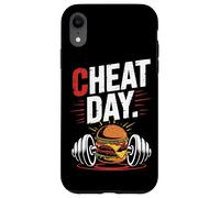 Cheat Day Fitness Indulgencia Gimnasio Pausa Dieta Chill Day Carcasa para iPhone XR