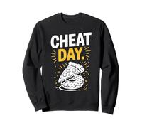 Cheat Day Fitness Indulgencia Gimnasio Pausa Dieta Chill Day Sudadera