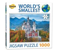Cheatwell Games 13930 World'S Smallest 1000 Piece Jigsaw Puzzle Neuschwanstein Castle, Various
