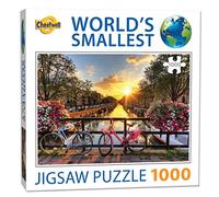 Cheatwell Games 658 13244 EA World'S Smallest Puzzles Amsterdam, Red