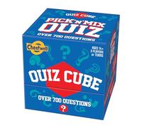 Cheatwell Games Quiz Cube Pick n Mix Quiz | Juego de Preguntas con 744 Preguntas Que Cubren 10 Temas Diferentes, Azul