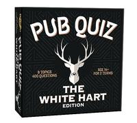 Cheatwell Games The White Hart Pub Quiz - 400 Preguntas en Todas Las categorías imaginables - Viene con Bloc de respuestas y lápices - A Partir de 14 años