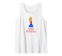 Checa Princesa Linda Chica República Checa Cuento De Hadas Camiseta sin Mangas