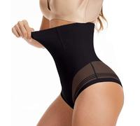 CheChury Braga Faja Reductora Mujer Invisible Adelgazante Braguitas Moldeadoras Vientre Plano Abdomen Cintura Alta Faja Postparto Shapewear Pantalón Control de Shapewear String Braguitas Body Shaper