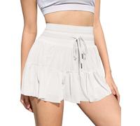 CheChury Falda de Tenis Mujer Falda Deportiva Falda Pantalón Mujer Deporte 2 en 1 Faldas Tenis con Bolsillos Falda con Plisado de Cintura Alta Falda Atlética Faldas de Golf Correr Yoga Bádminton