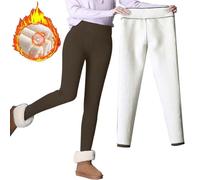 CheChury Leggings Mujer Invierno Leggings Térmicos Pantalones Mujeres Mallas de Deporte Cálido Pantalon Invierno Térmico Leggins Cintura Alta Pantalon Winter Mujer Fleece Pantalones Deportivo Elástico