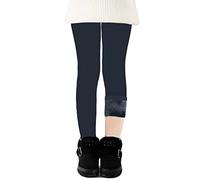 CheChury Leggings Térmicos Niñas Forros Polar Fleece Pantalones Algodón Cálido Invierno Largos Terciopelo Bordados