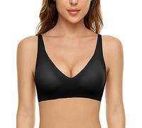 CheChury Mujer Sujetadores sin Costuras Push Up Básico Sujetadores Deportivos Transpirables Diario Ropa Interior Acolchado Fitness Yoga Sujetador Elástico de 1/2 Piezas