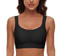 CheChury Sujetador Básico Mujer Sujetadores Deportiva sin Costuras Bralette sin Aros Sujetador Tallas Grandes Bra Básico Push Up Sujetadores Transpirables Sujetador Comodos para Yoga Bailar Fitness
