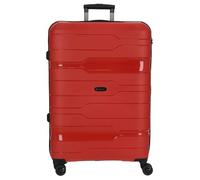 Check.in Memphis - Carrito de 4 ruedas (76 cm), color rojo
