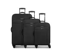 Check.in Sevilla 2.0 - Juego de maletas de 3 piezas para hombre y mujer | Carro de viaje 47 x 29 x 75 cm | Comprobar entrada material poliéster | Mango telescópico y doble rueda | Sevilla 2.0 Serie