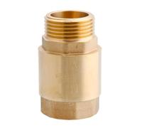 Check Valve Brass Backflow Preventer - Durable Water Flow Control Adapter R