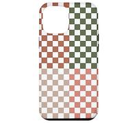Checkerboard Classic Checkered Checker Earth Beige Colors Carcasa para iPhone 12 Pro MAX
