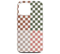 Checkerboard Classic Checkered Checker Earth Beige Colors Carcasa para iPhone 13 Pro MAX