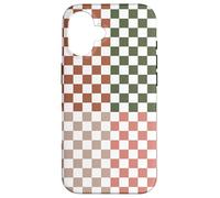 Checkerboard Classic Checkered Checker Earth Beige Colors Carcasa para iPhone 16