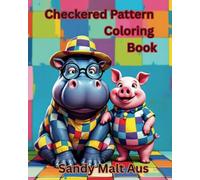 Checkered Pattern Coloring Book