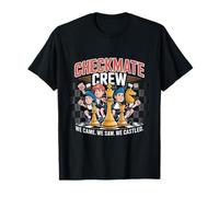 Checkmate Crew - Diseño competitivo de espíritu de equipo de ajedrez Camiseta