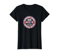 Checkpoint Charlie Guerra Fría Muro de Berlín Alemania Oriental Francia Camiseta gráfica económica, Mujer, Negro, M