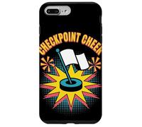 Checkpoint Cheer Pop Culture Retro Videojuego Carcasa para iPhone 7 Plus/8 Plus