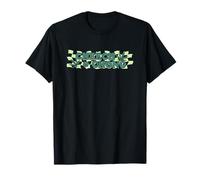 Cheech & Chong Checkered Leaf Camiseta