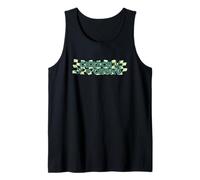 Cheech & Chong Checkered Leaf Camiseta sin Mangas