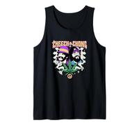 Cheech & Chong Duo Portrait Dice Peace Leaf Camiseta sin Mangas