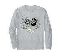 Cheech & Chong Faces Smoke Cloud Manga Larga