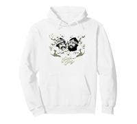 Cheech & Chong Faces Smoke Cloud Sudadera con Capucha