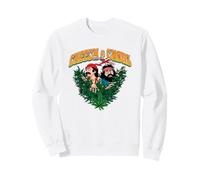 Cheech & Chong Plane Cannabis Leaves Vintage Sudadera