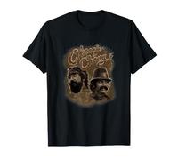 Cheech & Chong Smoke Portrait Retro Camiseta