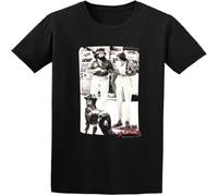 Cheech & Chong Up in Smoke Movie Famous Comedy Duo Funny Square T Shirt Black S