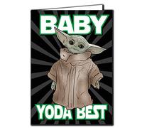 Cheeky Chops Baby Yoda The Mandalorian - Baby yoda Best - Star Wars, Yoda, Tarjeta, TV, Divertido, Show IN111