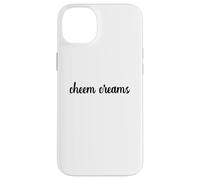 Cheem Creams Funny Misspelling Crema Queso Abanico Bagel Spread Carcasa para iPhone 14 Plus