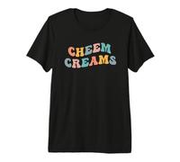 Cheem Creams Meme Divertido Amante del Queso Crema Broma De Ortografía Camiseta Premium