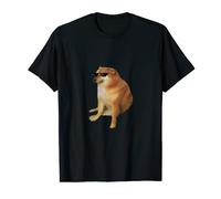 Cheems Epic Iconic Meme Gafas de Sol Shiba Inu Doge Bonk Camiseta