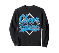 Cheer Boyfriend Orgullosa Animadora BF Animadora Entrenador Fan Sudadera