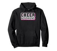Cheer Boyfriend Orgullosa Animadora BF Animadora Entrenador Fan Sudadera con Capucha