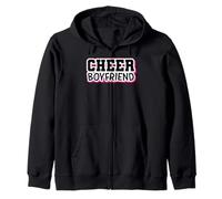 Cheer Boyfriend Orgullosa Animadora BF Animadora Entrenador Fan Sudadera con Capucha
