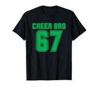 Cheer Bro Cheerleader Brother Green 67 Meme Camiseta