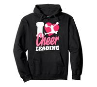 Cheer Cheerleading Heart Me Encanta ser porrista Sudadera con Capucha