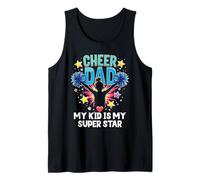 Cheer Dad Cheerleader Cheer Squad Cheer Leading Camiseta sin Mangas