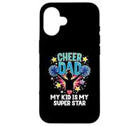 Cheer Dad Cheerleader Cheer Squad Cheer Leading Carcasa para iPhone 16